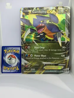 Garchomp EX XY09 - XY Black Star Promo Holo Jumbo Pokémon Card 2014 HP - Image 4