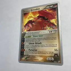 Team Magma's Groudon 9/95 World Championship 2004 Pokemon Trading Card TCG - Image 13