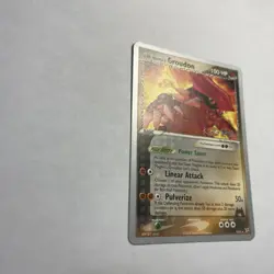 Team Magma's Groudon 9/95 World Championship 2004 Pokemon Trading Card TCG - Image 5