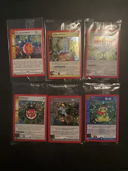 MetaZoo Christmas Pin Club Set of Sealed Promos Complete (6 Cards) - Image 1