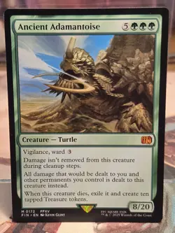 0172 Ancient Adamantoise Turtle Mythic Rare Final Fantasy MTG NM Card FFV FIN - Image 3