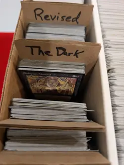 MTG | 4-Row Box Vintage Bulk | Antiquities, Legends, Dark, Revised, etc | LP/MP - Image 8