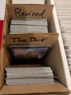 MTG | 4-Row Box Vintage Bulk | Antiquities, Legends, Dark, Revised, etc | LP/MP - Image 9