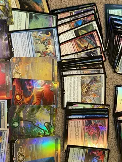Unfinity Collector Booster Box Bulk MTG Magic w/ Many Galaxy Foils Rares Mythics - Image 4