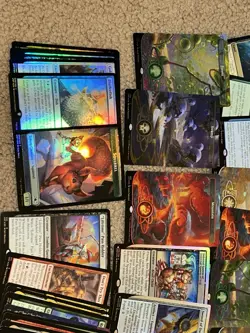 Unfinity Collector Booster Box Bulk MTG Magic w/ Many Galaxy Foils Rares Mythics - Image 9