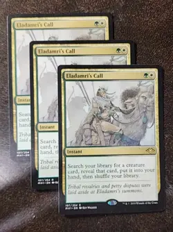 3x Eladamri's Call rare instants - Modern Horizons - NM/VG - Image 1