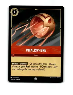 Vitalisphere 134/204 Ursula's Return Disney Lorcana Trading Card - Image 1