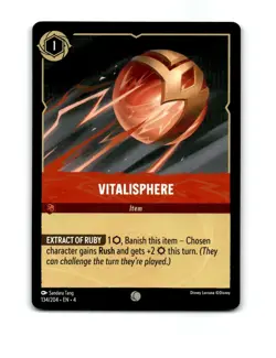 Vitalisphere 134/204 Ursula's Return Disney Lorcana Trading Card - Image 1