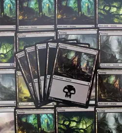 Magic: the Gathering Basic Lands 1,000 Swamp Cards - Image 2
