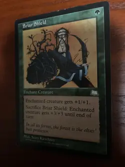 MTG Briar Shield CARD SINGLE USED EXCELLENT CONDITION SEE PHOTOS - Image 2