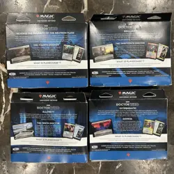 Set of 4 - 1 of Each - Doctor Who Commander Decks MTG - Image 2