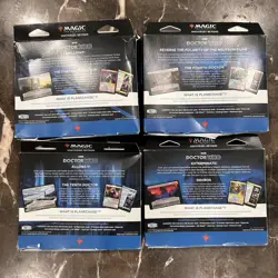 Set of 4 - 1 of Each - Doctor Who Commander Decks MTG - Image 4
