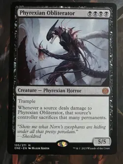 Phyrexian Obliterator Phyrexia: All Will Be One Regular - Image 1