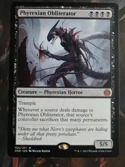 Phyrexian Obliterator Phyrexia: All Will Be One Regular - Image 2