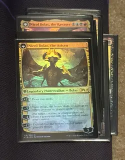 Foil Nicol Bolas, the Ravager NM+ Core Set 2019 (M19) - Image 12