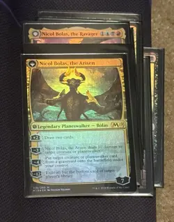 Foil Nicol Bolas, the Ravager NM+ Core Set 2019 (M19) - Image 5