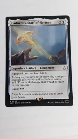 Caduceus, Staff of Hermes - MTG - Assassin's Creed - ACR - 0002 - Image 1