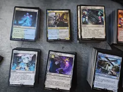 Lot of ~635 Magic: The Gathering Final Fantasy Common & Uncommon bulk MTG + Box - Image 1