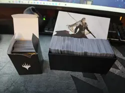 Lot of ~635 Magic: The Gathering Final Fantasy Common & Uncommon bulk MTG + Box - Image 4