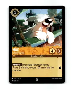 Disney Lorcana Max Loyal Sheepdog Trading Card 14/204 - Image 1