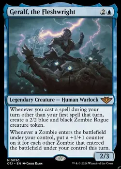 [1x] Geralf, the Fleshwright Near Mint, English Outlaws Singles MTG Magic - Image 1
