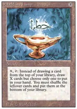 Aladdin's Lamp - Revised Edition # MTG Magic The Gathering - Image 1