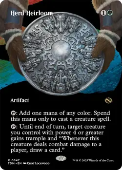 Herd Heirloom (Borderless) Tarkir: Dragonstorm Foil - Image 1