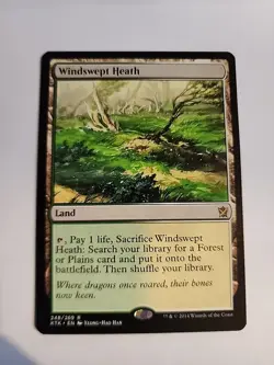 MTG Windswept Heath Khans of Tarkir 248/269 Regular Rare - Image 1