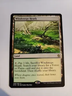 MTG Windswept Heath Khans of Tarkir 248/269 Regular Rare - Image 3