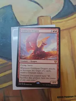 Goldspan Dragon Kaldheim Regular 139/285 - Image 1