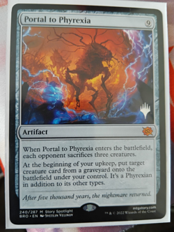 1 x Portal to Phyrexia - Promo Pack - The Brothers' War - NM-Mint - MTG - Image 2
