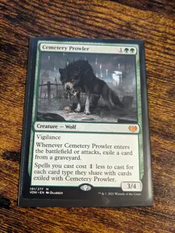Cemetery Prowler Innistrad: Crimson Vow Regular - Image 2