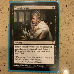 Magic the Gathering MTG Theros THOUGHTSEIZE MP - Image 3