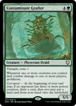 Contaminant Grafter Commander: Phyrexia: All Will Be One Regular - Image 1