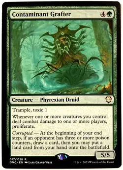 Contaminant Grafter Commander: Phyrexia: All Will Be One Regular - Image 2