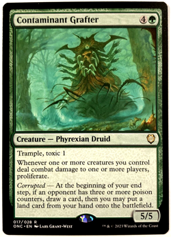 Contaminant Grafter Commander: Phyrexia: All Will Be One Regular - Image 4