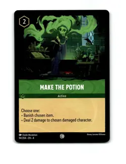 Disney Lorcana Make The Potion Trading Card 94/204 - Image 1