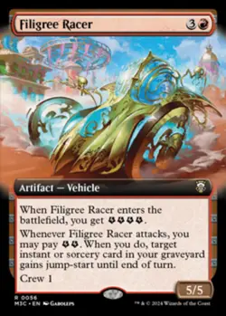 Filigree Racer (Extended Art) - Commander: Modern Horizons 3 (M3C) - Image 2