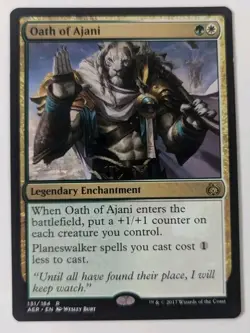 Oath of Ajani, Aether Revolt, Magic: The Gathering, MTG - Image 3