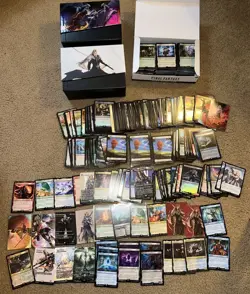 MTG Magic Final Fantasy Play Booster Foil, Non-Foil Bulk 700+ Cards 80 Rares - Image 1