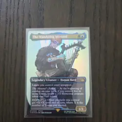 The Wandering Minstrel 0403 R Borderless FOIL Final Fantasy MTG - Pack Fresh - Image 1