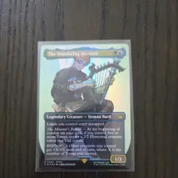 The Wandering Minstrel 0403 R Borderless FOIL Final Fantasy MTG - Pack Fresh - Image 3