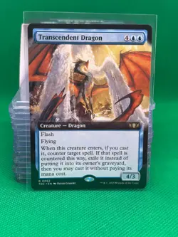Transcendent Dragon Extended Art Tarkir: Dragonstorm - MTG - Image 2