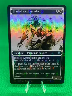 MTG Bladed Ambassador Phyrexia: All Will Be One 285 Foil Uncommon - Image 2