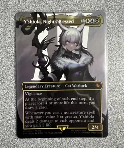 Y'shtola, Night's Blessed (Borderless)(Surge Foil) Commander: Final Fantasy Foil - Image 3