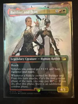 Balthier and Fran (Borderless) (0319) Final Fantasy (FOIL) - Image 3