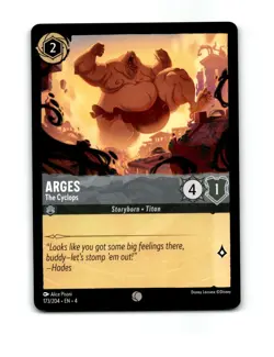 Disney Lorcana Arges Trading Card 173/204 - Image 1