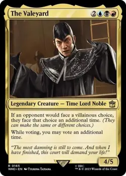 The Valeyard -Foil Near Mint MTG Universes Beyond: Doctor Who - Image 1