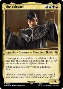 The Valeyard -Foil Near Mint MTG Universes Beyond: Doctor Who - Image 2