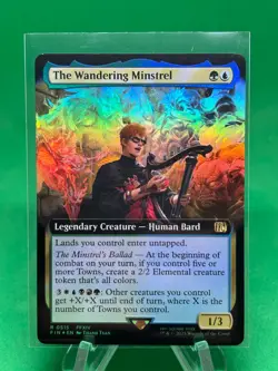 The Wandering Minstrel Final Fantasy Rare Foil #515 Magic the Gathering - Image 2